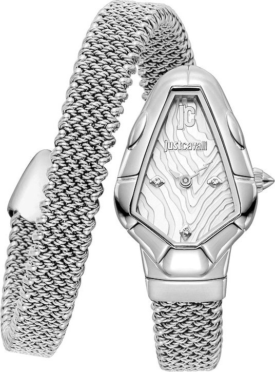 Just Cavalli Damenuhr Signature Snake JC1L426M0015 Edelstahl