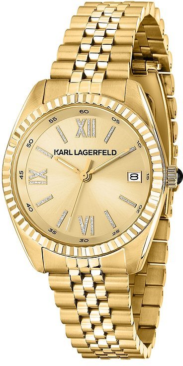 Karl Lagerfeld Damenuhr Timeless Code R0553108504 Edelstahl