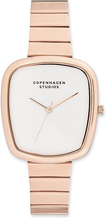 Copenhagen Studios Damenuhr Curved CPT-0003-MQ Edelstahl