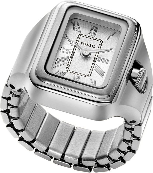 Fossil Damenuhr RAQUEL WATCH RING ES5344 Edelstahl