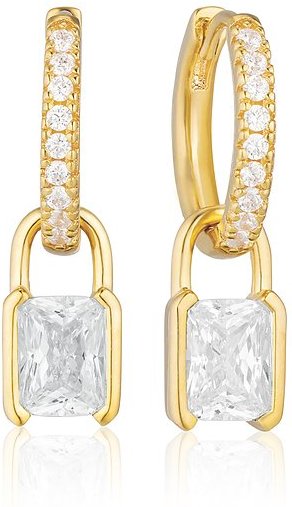 Sif Jakobs Jewellery Creolen SJ-E42252-CZ-YG 925er Silber