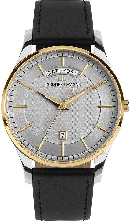 Jacques Lemans Herrenuhr London 1-2193E Edelstahl