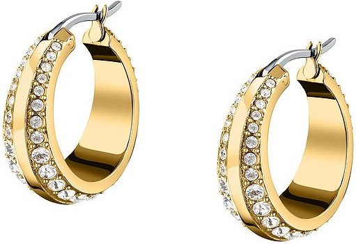 Karl Lagerfeld Creolen Bond Pave KLBJY08 Edelstahl