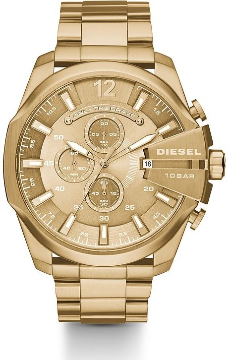 Diesel Chronograph Mega Chief DZ4360 Edelstahl