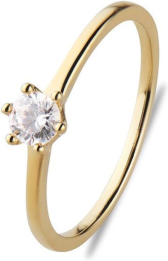 Valeria Damenring 89220601 585er Gelbgold