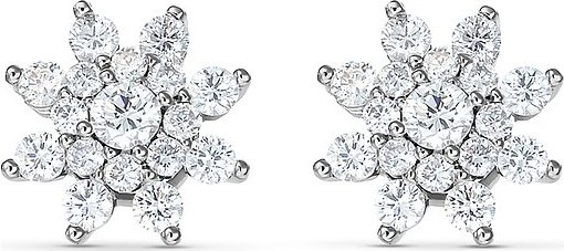 Valeria Ohrstecker 85824716 585er Weißgold