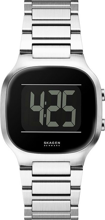 Skagen Herrenuhr MELLEM DIGITAL SKW6948 Edelstahl