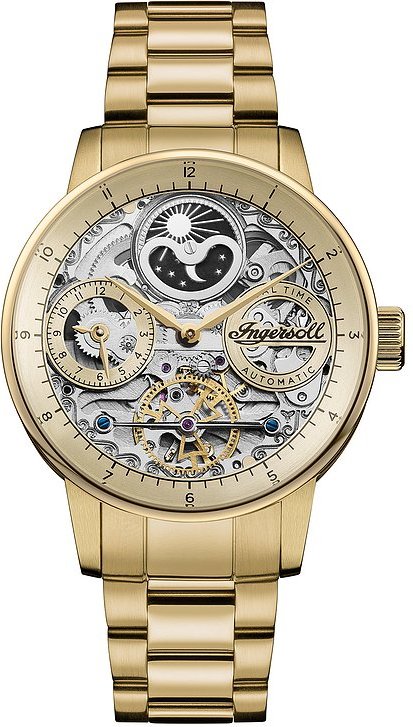 Ingersoll Herrenuhr THE JAZZ I07711 Edelstahl