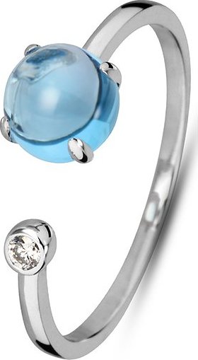 Valeria Damenring 88086414 375er Weißgold