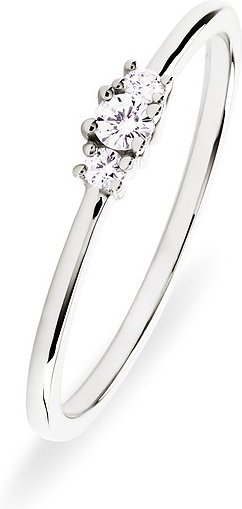 Valeria Damenring 88811909 375er Weißgold