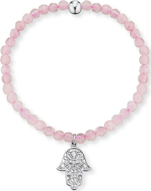 Engelsrufer Armband ERB-HAND-RQ Farbstein, Perlon/Nylon