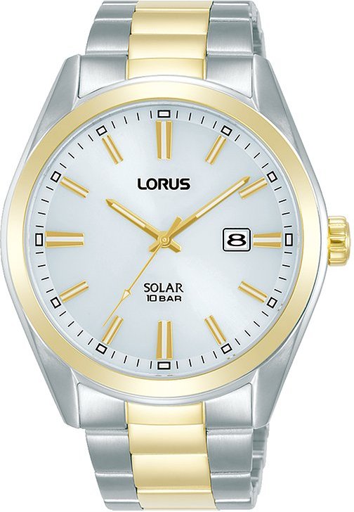 Lorus Herrenuhr Solar RX336AX9 Edelstahl