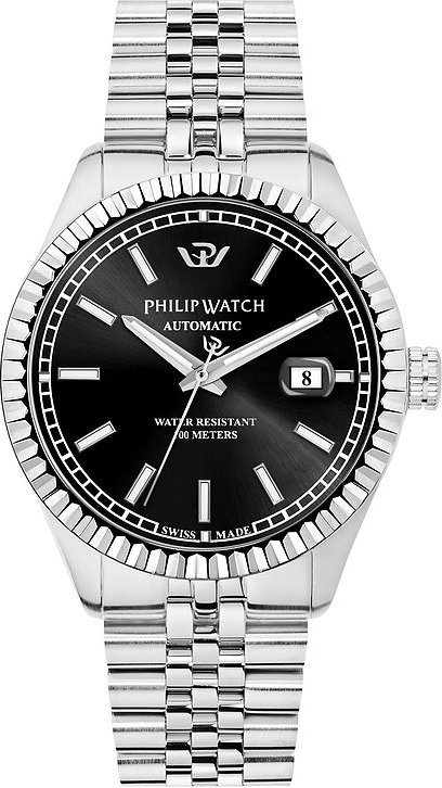 Philip Watch Herrenuhr Caribe Urban R8223597023 Edelstahl