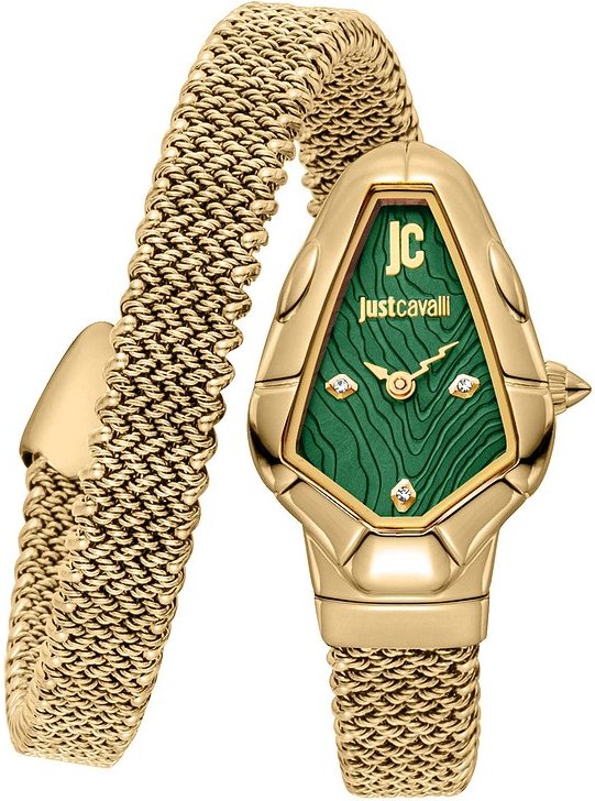 Just Cavalli Damenuhr Signature Snake JC1L426M0035 Edelstahl