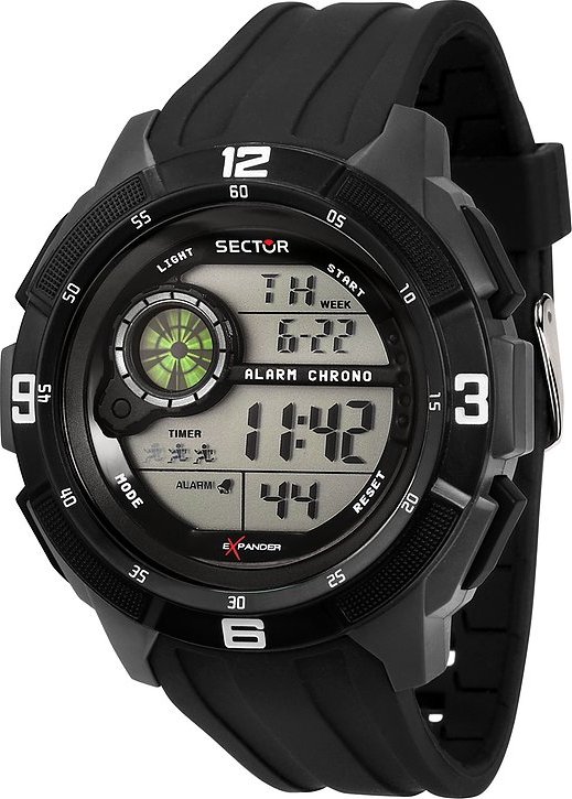 Sector Herrenuhr Ex-04 R3251535001 Kunststoff, Kunststoff