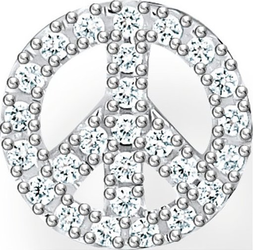 Thomas Sabo Einzelner Ohrschmuck Charming H2218-051-14 925er Silber, Emaille