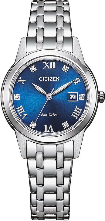 Citizen Damenuhr Elegant Eco Drive FE1240-81L Edelstahl