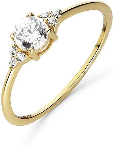 Valeria Damenring 89208524 375er Gelbgold