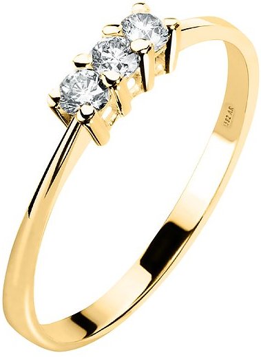 Valeria Damenring 89109361 585er Gelbgold