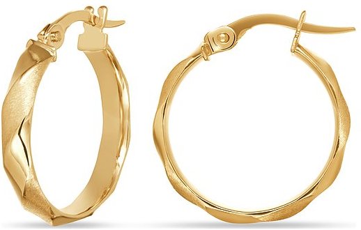 FAVS Creolen 88466501 375er Gelbgold