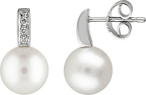 YAMOKO Ohrstecker 87482391 585er Weißgold