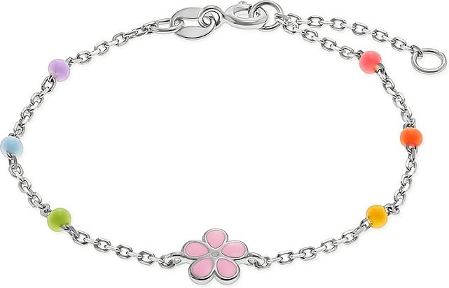 FAVS Little Friends Armband 88818458 925er Silber, Emaille