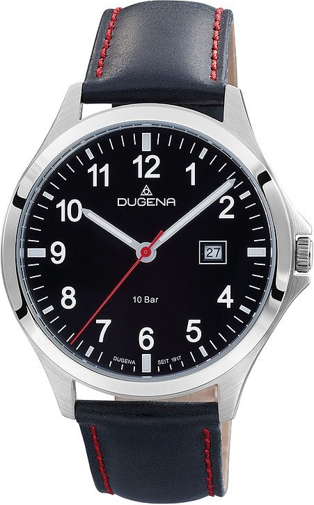 Dugena Herrenuhr Boston 4460991 Edelstahl