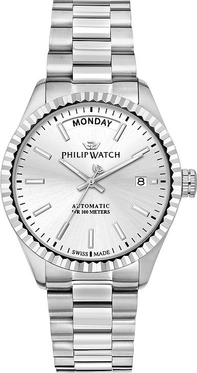 Philip Watch Herrenuhr Caribe Urban R8223597110 Edelstahl