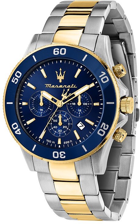 Maserati Chronograph Competizione R8873600006 Edelstahl, Edelstahl