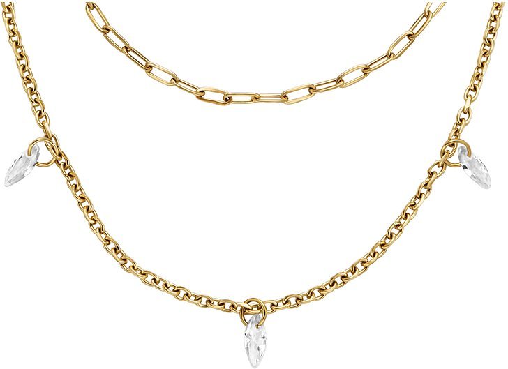 Fossil Kette Holiday 2025 JF04894710 Edelstahl