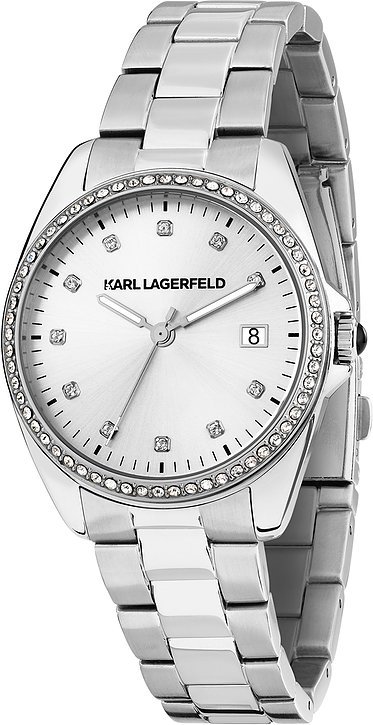 Karl Lagerfeld Damenuhr R0553101510 Edelstahl