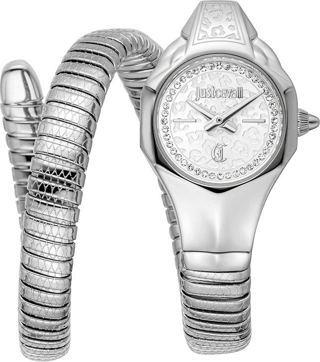 Just Cavalli Damenuhr Signature Snake JC1L354M0015 Edelstahl