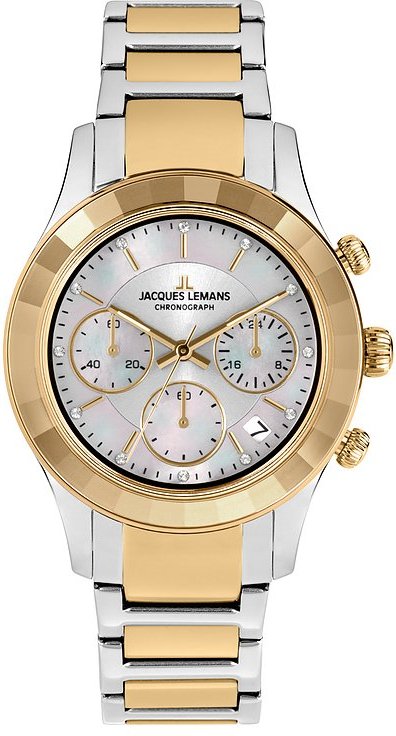 Jacques Lemans Damenuhr Venice 1-2151G Edelstahl