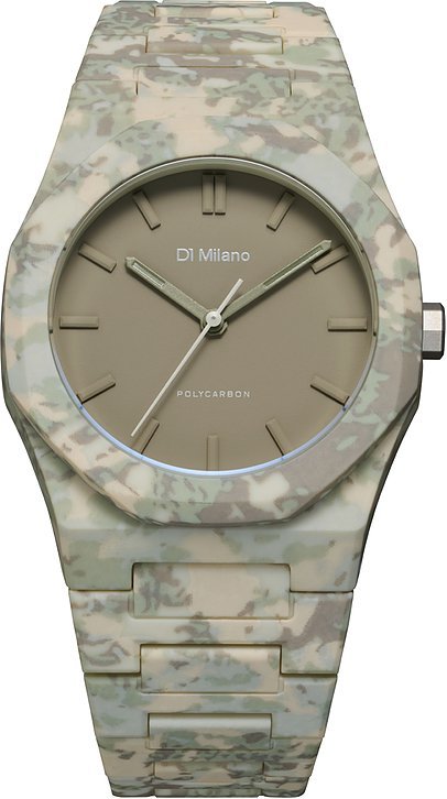 D1 Milano Unisexuhr PCBJ38 Polycarbonat
