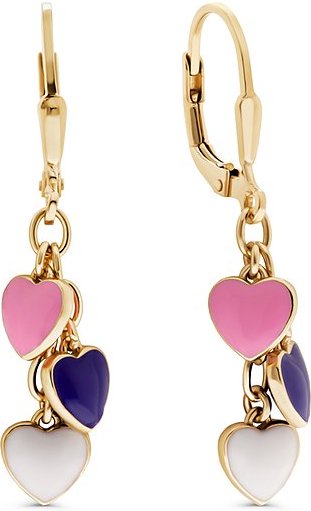 FAVS Little Friends Kinderohrring 89211270 925er Silber, Emaille