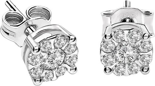 Valeria Ohrstecker 89209972 585er Weißgold