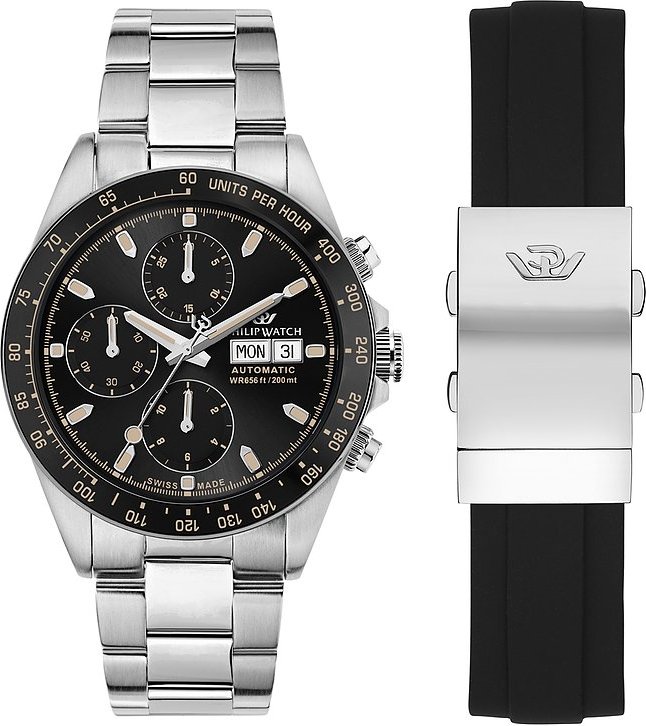 Philip Watch Uhren-Set inkl. Wechselarmband Caribe Diving R8243607006