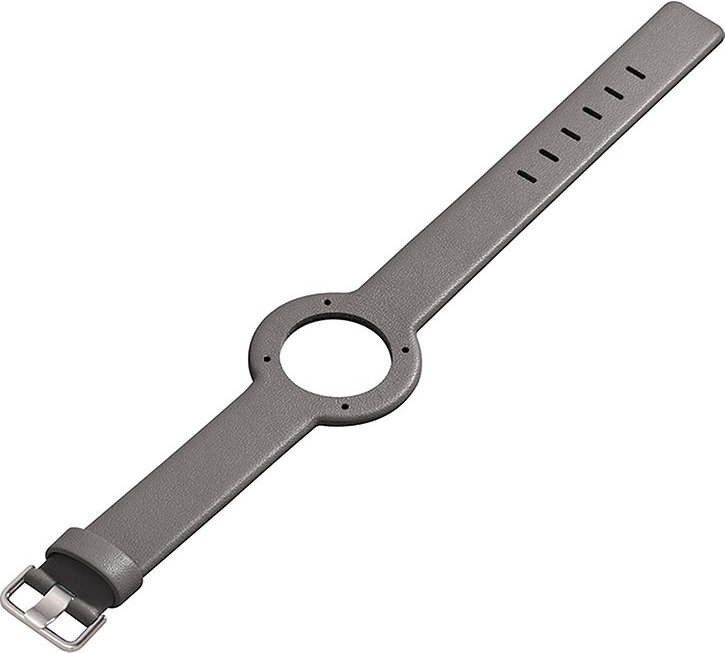 Jacob Jensen Lederband 57002STDgrau Edelstahl