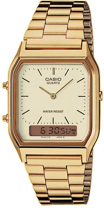 Thumbnail - Casio Unisexuhr Vintage AQ-230GA-9DMQYES Edelstahl