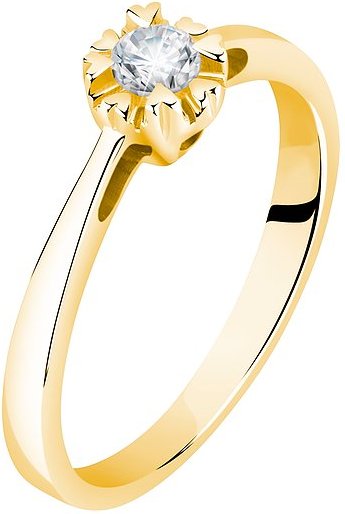 Valeria Damenring 89113121 585er Gelbgold