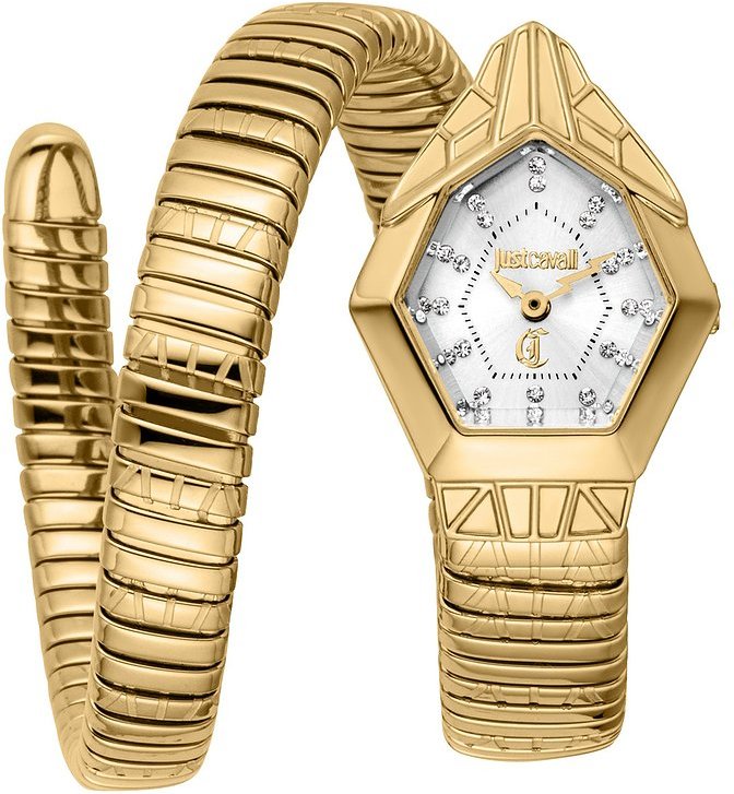 Just Cavalli Damenuhr Signature Snake JC1L358M0035 Edelstahl