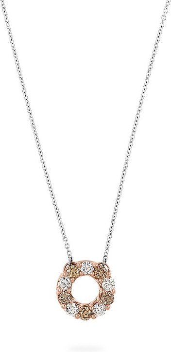 Valeria Kette 88581121 585er Rotgold, 585er Weißgold