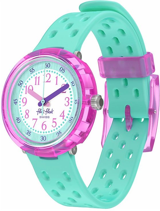 Flik Flak Kinderuhr 2503 FLIK FLAK BUBBLY HOURS FCNP003 Kunststoff