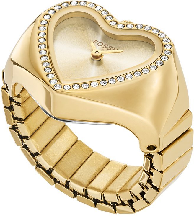 Fossil Damenuhr WATCH RING ES5407 Edelstahl