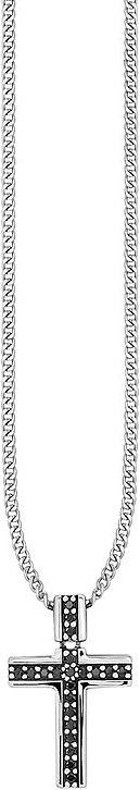 Caï Kette 132250539-55 925er Silber rhodiniert