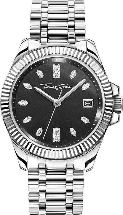Thomas Sabo Damenuhr WA0406-201-203-33 MM Edelstahl