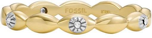 Fossil Damenring SUTTON JF04796710 Edelstahl