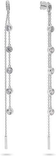 JETTE Ohrhänger CASCADE 89221813 925er Silber, recycelt