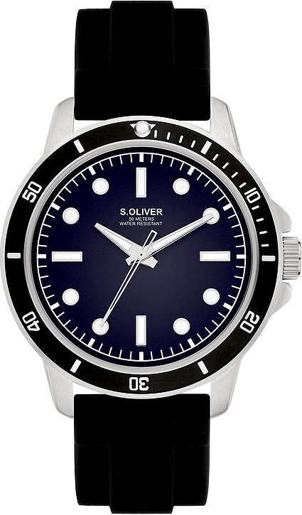 s.Oliver Herrenuhr Sportlich und Schick SO-4421-PQ Metall