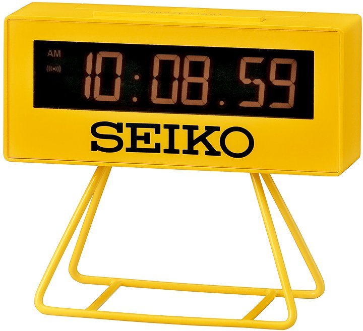 Seiko Tischuhr Wecker QHL062Y Kunststoff